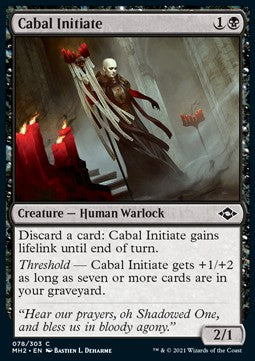 Cabal Initiate - Modern Horizons 2 (Common) [MH2-78] - JotaCards - Tu Tienda de TCG