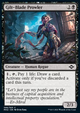 Gilt-Blade Prowler - Modern Horizons 2 (Common) [MH2-86] - JotaCards - Tu Tienda de TCG