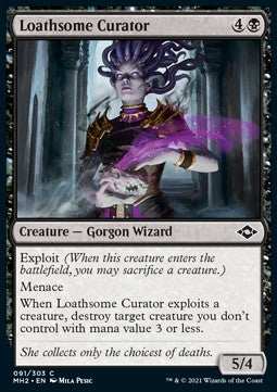Loathsome Curator - Modern Horizons 2 (Common) [MH2-91] - JotaCards - Tu Tienda de TCG