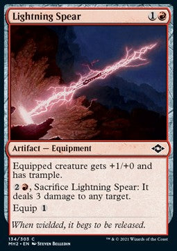 Lightning Spear - Modern Horizons 2 (Common) [MH2-134] - JotaCards - Tu Tienda de TCG
