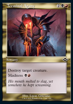 Terminal Agony (V.1) - Modern Horizons 2: Extras (Common) [XMH2-424] - JotaCards - Tu Tienda de TCG
