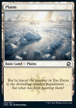 Plains (V.1) - Adventures in the Forgotten Realms (Land) [AFR-262] - JotaCards - Tu Tienda de TCG