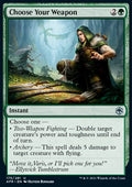 Choose Your Weapon - Adventures in the Forgotten Realms (Uncommon) [AFR-175] - JotaCards - Tu Tienda de TCG