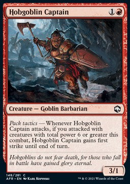Hobgoblin Captain - Adventures in the Forgotten Realms (Common) [AFR-148] - JotaCards - Tu Tienda de TCG