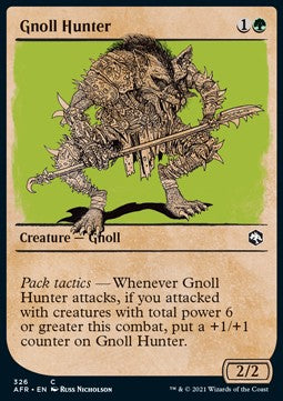 Gnoll Hunter - Adventures in the Forgotten Realms: Extras (Common) [XAFR-326] - JotaCards - Tu Tienda de TCG