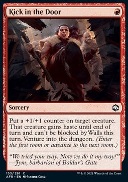 Kick in the Door - Adventures in the Forgotten Realms (Common) [AFR-153] - JotaCards - Tu Tienda de TCG