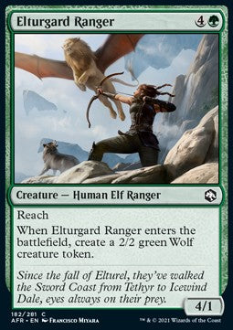 Elturgard Ranger - Adventures in the Forgotten Realms (Common) [AFR-182] - JotaCards - Tu Tienda de TCG