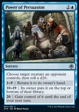 Power of Persuasion - Adventures in the Forgotten Realms (Uncommon) [AFR-67] - JotaCards - Tu Tienda de TCG