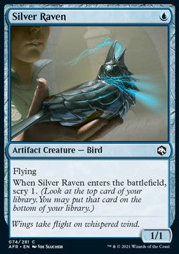 Silver Raven - Adventures in the Forgotten Realms (Common) [AFR-74] - JotaCards - Tu Tienda de TCG