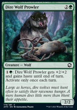 Dire Wolf Prowler - Adventures in the Forgotten Realms (Common) [AFR-179] - JotaCards - Tu Tienda de TCG