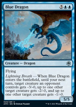 Blue Dragon - Adventures in the Forgotten Realms (Uncommon) [AFR-49] - JotaCards - Tu Tienda de TCG