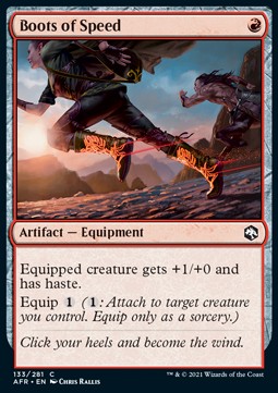 Boots of Speed - Adventures in the Forgotten Realms (Common) [AFR-133] - JotaCards - Tu Tienda de TCG