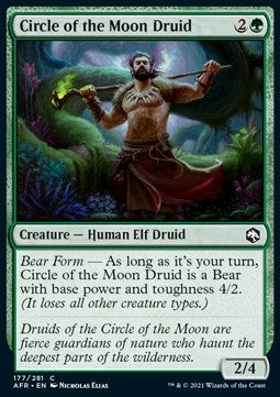 Circle of the Moon Druid - Adventures in the Forgotten Realms (Common) [AFR-177] - JotaCards - Tu Tienda de TCG