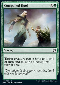 Compelled Duel - Adventures in the Forgotten Realms (Common) [AFR-178] - JotaCards - Tu Tienda de TCG
