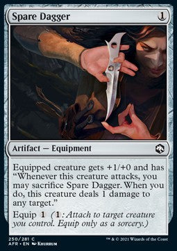 Spare Dagger - Adventures in the Forgotten Realms (Common) [AFR-250] - JotaCards - Tu Tienda de TCG
