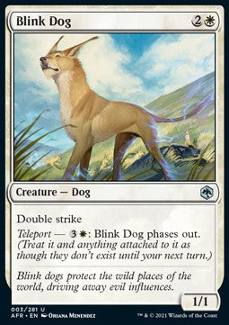 Blink Dog - Adventures in the Forgotten Realms (Uncommon) [AFR-3] - JotaCards - Tu Tienda de TCG