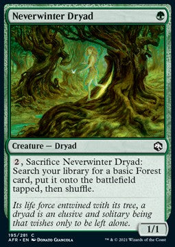 Neverwinter Dryad - Adventures in the Forgotten Realms (Common) [AFR-195] - JotaCards - Tu Tienda de TCG