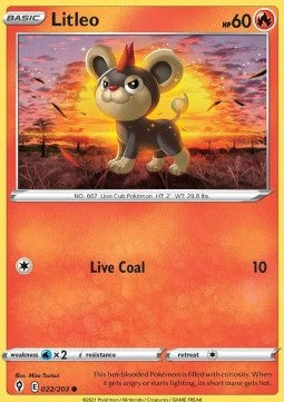Litleo - Evolving Skies (Common) [EVS-022] - JotaCards - Tu Tienda de TCG
