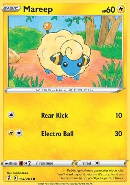 Mareep - Evolving Skies (Common) [EVS-054] - JotaCards - Tu Tienda de TCG