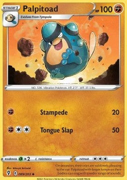 Palpitoad - Evolving Skies (Uncommon) [EVS-089] - JotaCards - Tu Tienda de TCG