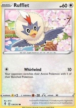 Rufflet - Evolving Skies (Common) [EVS-136] - JotaCards - Tu Tienda de TCG