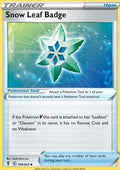 Snow Leaf Badge - Evolving Skies (Uncommon) [EVS-159] - JotaCards - Tu Tienda de TCG