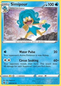 Simipour - Fusion Strike (Uncommon) [FST-069] - JotaCards - Tu Tienda de TCG