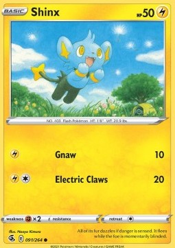 Shinx - Fusion Strike (Common) [FST-091] - JotaCards - Tu Tienda de TCG