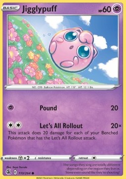 Jigglypuff - Fusion Strike (Common) [FST-110] - JotaCards - Tu Tienda de TCG