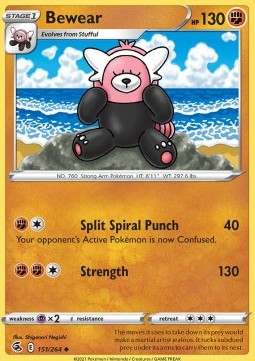 Bewear - Fusion Strike (Uncommon) [FST-151] - JotaCards - Tu Tienda de TCG