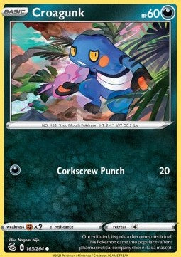 Croagunk - Fusion Strike (Common) [FST-165] - JotaCards - Tu Tienda de TCG
