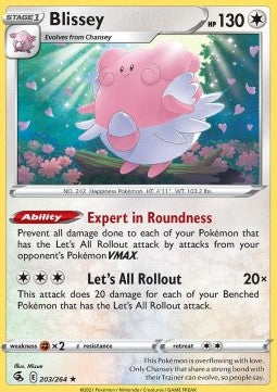 Blissey - Fusion Strike (Rare) [FST-203] - JotaCards - Tu Tienda de TCG