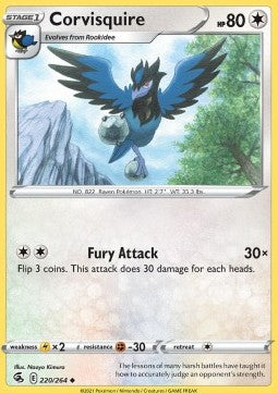 Corvisquire - Fusion Strike (Uncommon) [FST-220] - JotaCards - Tu Tienda de TCG
