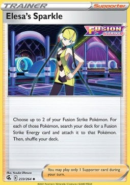 Elesa's Sparkle - Fusion Strike (Uncommon) [FST-233] - JotaCards - Tu Tienda de TCG
