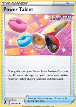 Power Tablet - Fusion Strike (Uncommon) [FST-236] - JotaCards - Tu Tienda de TCG