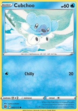 Cubchoo - Brilliant Stars (Common) [BRS-042] - JotaCards - Tu Tienda de TCG