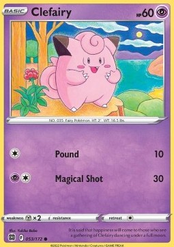 Clefairy - Brilliant Stars (Common) [BRS-053] - JotaCards - Tu Tienda de TCG