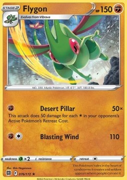 Flygon - Brilliant Stars (Rare) [BRS-076] - JotaCards - Tu Tienda de TCG