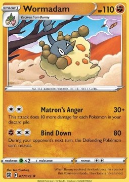 Wormadam - Brilliant Stars (Rare) [BRS-077] - JotaCards - Tu Tienda de TCG