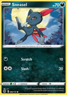 Sneasel - Brilliant Stars (Common) [BRS-086] - JotaCards - Tu Tienda de TCG