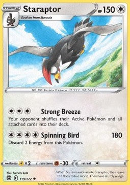 Staraptor - Brilliant Stars (Rare) [BRS-119] - JotaCards - Tu Tienda de TCG