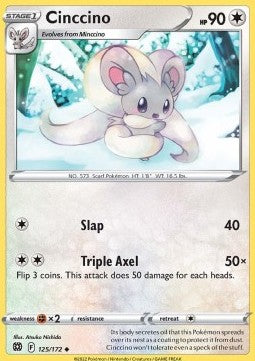 Cinccino - Brilliant Stars (Uncommon) [BRS-125] - JotaCards - Tu Tienda de TCG