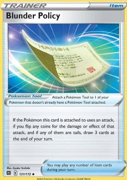 Blunder Policy - Brilliant Stars (Uncommon) [BRS-131] - JotaCards - Tu Tienda de TCG