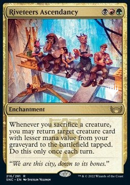 Riveteers Ascendancy (V.2) - Streets of New Capenna: Promos (Rare) [PSNC-216] - JotaCards - Tu Tienda de TCG