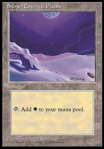 Snow-Covered Plains - Ice Age (Land) - JotaCards - Tu Tienda de TCG