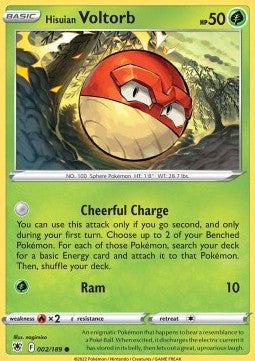 Hisuian Voltorb - Astral Radiance (Common) [ASR-002] - JotaCards - Tu Tienda de TCG