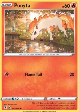 Ponyta - Astral Radiance (Common) [ASR-021] - JotaCards - Tu Tienda de TCG