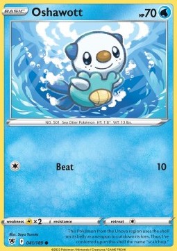 Oshawott - Astral Radiance (Common) [ASR-041] - JotaCards - Tu Tienda de TCG
