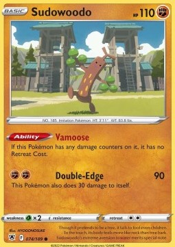 Sudowoodo - Astral Radiance (Common) [ASR-074] - JotaCards - Tu Tienda de TCG