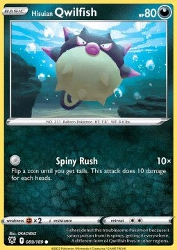 Hisuian Qwilfish - Astral Radiance (Common) [ASR-089] - JotaCards - Tu Tienda de TCG